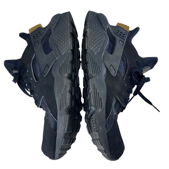 Nike Air Huarache Shoes Mens Size 10.5 Black Running Sneakers 318429-025 - Picture 8 of 16